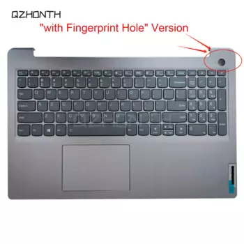 Новинка, подставка для рук для Lenovo ideapad 3 15ABA7 3 15IAU7 с клавиатурой с подсветкой (серый) 5CB1H77922 15,6"