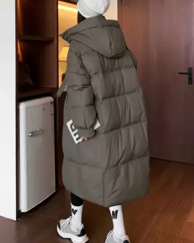 Новинка, Повседневная модная женская зимняя куртка 2024, теплые парки, Женское пальто, парка с хлопковой подкладкой, куртка с капюшоном, верхняя одежда для женщин