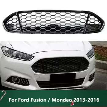 Новинка! Решетчатая решетка для Ford Fusion / Mondeo 2013 2014 2015 2016 решетчатая решетка радиатора для переднего бампера автомобиля