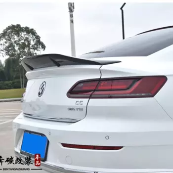 Новинка спойлер для Volkswagen CC 2018-2019 высококачественный спойлер из углеродного волокна для нового спойлера Arteon