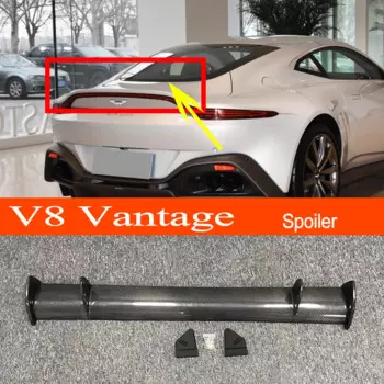 Новинка, спортивный спойлер для заднего крыла для Aston Martin V8 Vantage из углеродного волокна/FRP GT-style, Стайлинг автомобиля