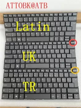 Новинка, США/ла/Великобритания/TR/RU/AR Lenovo IdeaPad V340-14-IML C340-14IWL Flex14 81SQ C340-14API клавиатура с подсветкой