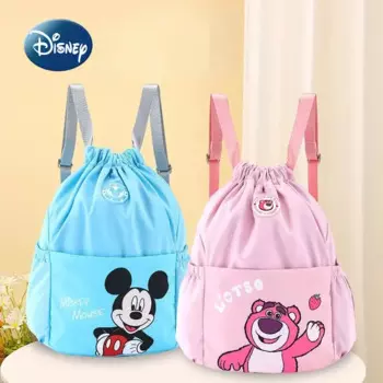 Новинка, сумка для подгузников Disney с Микки, рюкзак, мультяшная милая сумка для подгузников, легкая Женская Роскошная брендовая сумка с карманом