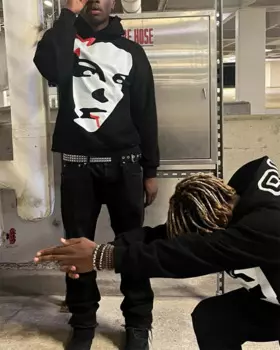 Новинка свитер с американским принтом Одежда с надписью модная куртка на молнии в стиле ретро хип-хоп Y2K Мужская и Женская толстовка на молнии в винтажном стиле