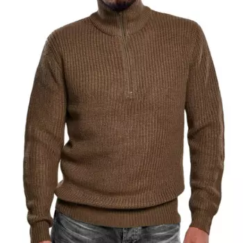 Новинка в европейском и американском стиле мужской модный приталенный пуловер с длинными рукавами вязаный свитер для осени и зимы.