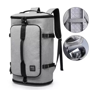 Новинка, вместительный школьный ранец Chikage для студентов, дорожный рюкзак, мужская кожаная сумка, многофункциональный мужской рюкзак для компьютера