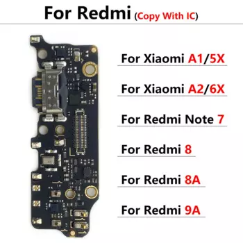 Новинка, зарядное устройство USB для Xiaomi Mi A1 A2 Redmi 8 8A 9A Note 7, док-станция для зарядки, разъем, гибкий кабель