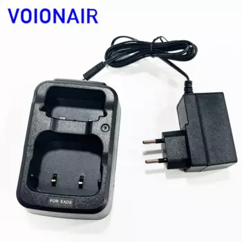 Новинка, зарядное устройство VOIONAIR для быстрой зарядки аккумуляторов для двухсторонней радиосвязи Airbus Eads THR9 THR9I с европейской вилкой