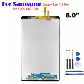 Новинка, ЖК-планшет Ori для Samsung Galaxy Tab A 8,0 и S Pen P200 P205, зеркальный ЖК-дисплей, сенсорный экран, дигитайзер, 100% протестирован