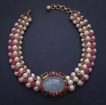 Новое европейское и американское высококачественное индивидуальное ожерелье в дворцовом стиле для тяжелой промышленности