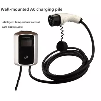 Новое Европейское стандартное зарядное устройство 16 А/32 А для автомобиля, домашнее напольное зарядное устройство 7 кВт с Wi-Fi, зарядная станция для карт