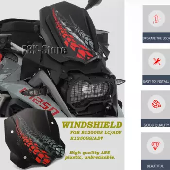 Новое лобовое стекло мотоцикла для BMW R1200GS LC R1200 GS LC ADV ADVENTURE R1250GS R 1250 GS Adventure