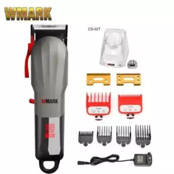 Новое поступление, аккумуляторная машинка для стрижки волос WMARK NG-115, беспроводной триммер для волос с дисплеем