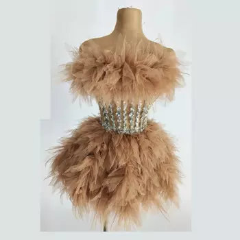 Новое поступление, коктейльное платье со стразами, женское Повседневное платье