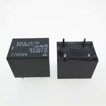 Новое реле 24VDC G5LE1VD 24VDC DC24V 10A DIP5