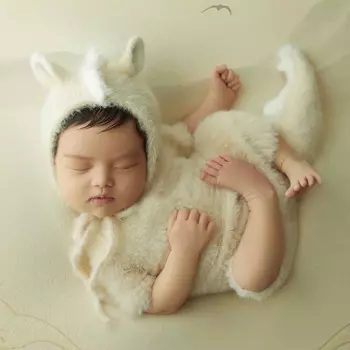 Новогодняя одежда для фотосъемки новорожденных, шапка дракона, комбинезон, вязаный комплект для детской фотосъемки с животными, реквизит для фотосъемки, аксессуары