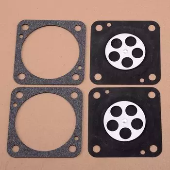 Новые 4 шт. карбюратор прокладка & комплект диафрагмы набор запасных частей для Bing 33 Carb для инвалидных колясок ВАККЕР BS45Y BS52Y BS65Y