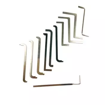 Новые 6 шт./11 шт. ключ для натяжения замка, сменный токарный инструмент, слесарный инструмент