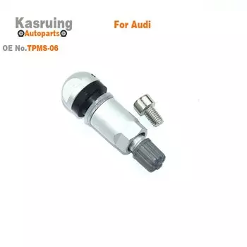 Новые алюминиевые клапаны датчика давления в шинах TPMS, сменные клапаны в шинах TPMS-06, для Audi