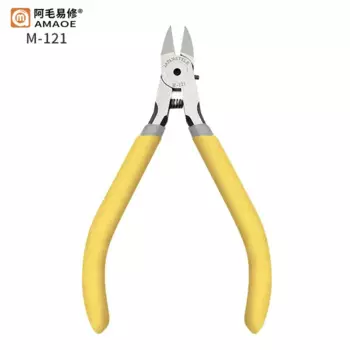 Новые AMAOE 5 "диагональные плоскогубцы, кусачки для проволоки, режущие хром-ванадиевые стальные плоскогубцы высокой твердости, ручной инструмент для ремонта электроники