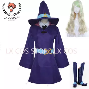 Новые Аниме ботинки Академия Daiana Cavendish Сапоги Косплей Костюм на заказ