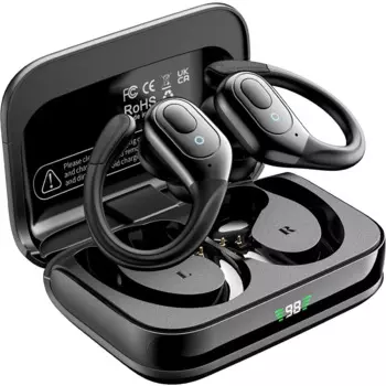 Новые беспроводные TWS Bluetooth наушники с детской кнопкой с дисплеем, шумоподавляющие наушники, Спортивная музыкальная игровая гарнитура, водонепроницаемая для ios