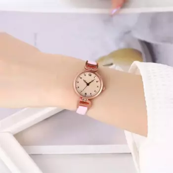 Новые часы с пересечением границ часы для учеников младшей и старшей школы индивидуальные маленькие круглые часы в стиле ретро женские часы