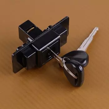 Новые черные замок для перчаточного ящика-ключи DWCX, подходят для Mitsubishi Montero Pajero V31 V32 V33 1992 1993 1994 1995 1996 1997 1998 1999 2000
