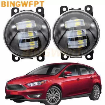 Новые дневные Противотуманные фары для Ford Focus Fusion Fiesta Transit Edge EcoSport Ranger C-Max Tourneo