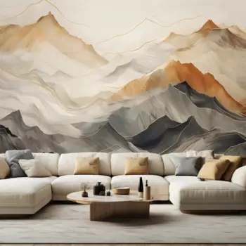 Новые художественные декоративные обои в китайском стиле на заказ, фотообои любого размера, абстрактные линии, фон для фотографий, 3D обои