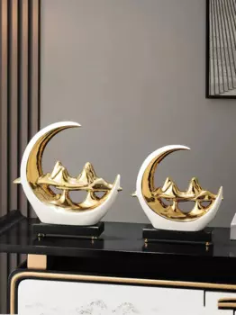 Новые китайские креативные керамические украшения Jinshan Yinshan, фигурки для гостиной, крыльца, украшение для магазина, офиса, ремесла