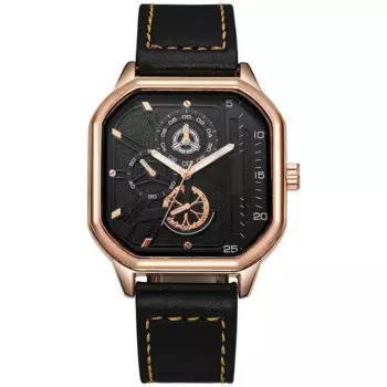 Новые креативные модные светящиеся кварцевые наручные часы для мальчиков с квадратным ремешком