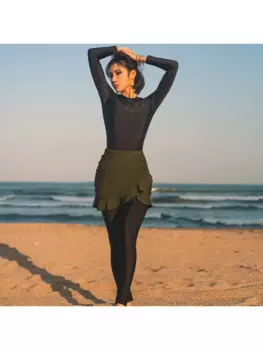 Новые мусульманские купальники, мусульманские купальники Burkini, 3 шт., купальник Burkini, скромные купальники Burkini