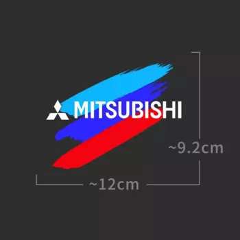 Новые наклейки для Mitsubishi Asx Lancer 10 9 Outlander EX Pajero Sport Carisma Galant Grandis