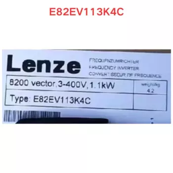 Новые оригинальные преобразователи частоты E82EV113K4C