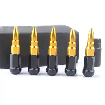 Новые шипы, колеса, стальные гайки, болты M12x1.5 M12x1.25 с алюминиевыми шипами, 20 шт./компл.