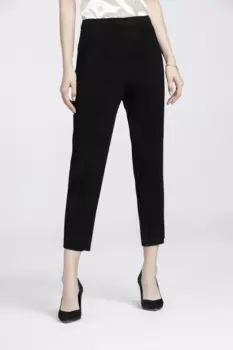 Новые свободные осенние женские плиссированные брюки большого размера с эластичным поясом Капри трендовые брюки