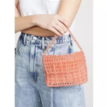 Новые трехцветные сумки из бисера, повседневная простая квадратная женская сумка с откидной крышкой, модная сумка ручной работы настраиваемого цвета, пляжная сумка для отпуска