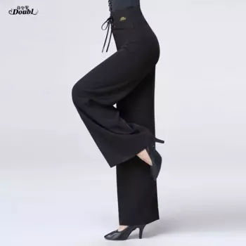 Новые зимние толстые брюки для бальных танцев женские Танго вальс танцевальные костюмы женские костюмы для бальных танцев конкурсные брюки