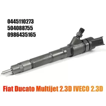 Новый 0445110273 Топливная форсунка Common Rail 0986435165 для FIAT Ducato IVECO Daily 2.3 D 504088755 504377671