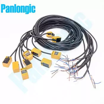 Новый 10 шт., индуктивный датчик приближения, 10-30 в пост. Тока, 50 мА, 5 мм, NPN, без датчика приближения, обычное открытие, замена OMRON