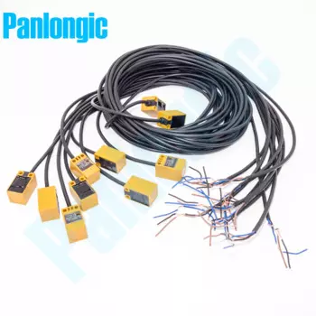 Новый 10 шт., индуктивный датчик приближения, 10-30 в пост. Тока, 50 мА, 5 мм, NPN, без датчика приближения, обычное открытие, замена OMRON