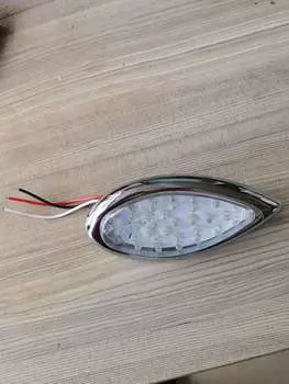 Новый 12 В высокая и низкая яркость переключения светодиодный боковой фонарь для грузового вилочного погрузчика 35 светодиодов сигнальный фонарь освещения боковой свет шириной света