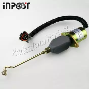 Новый 32A87-15100 12В двигатель отключения соленоида 1752ES RSV KRTKIT 32A87-05100 SA-4014-12 для Mitsubishi S4Q S4S S6S Volvo