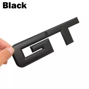 Новый 3D Gt логотип металлический значок эмблема автомобильная наклейка модный декор автомобиля наклейка для Ford Mustang Focus Mk 1 2 3 7 Mondeo автомобильный Стайлинг