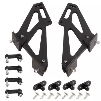 Новый 5 "7" 10 "Универсальный алюминиевый задний багажник автомобиля гоночный хвостовой спойлер ножки крепления кронштейны авто спойлер аксессуары LKT102