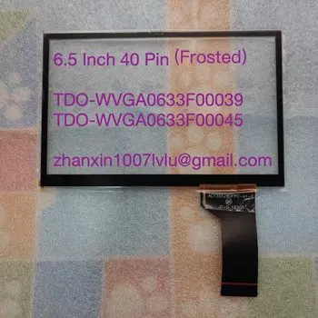 Новый 6,5-дюймовый 40-контактный матовый сенсорный экран TDO-WVGA0633F00039 WVGA0633F00045 для VW MIB 200, автомобильный мультимедийный плеер, навигационное радио
