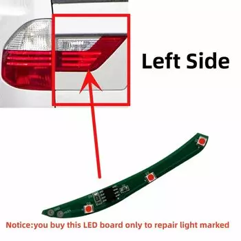 Новый 7162209 Для BMW X3 E83 LCI 2007-2010 гг. Ремонт чипов заднего фонаря 7162210 7162213 7162214 Лампа с чипами внутреннего и внешнего заднего фонаря