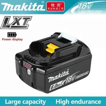 Новый аккумулятор 18 в Makita 6Ah BL1860 BL1850B BL1850 BL1840 BL1830 отвертка 18 в Сменные аккумуляторные батареи для электроинструмента