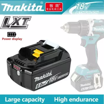 Новый аккумулятор 18 в Makita 6Ah BL1860 BL1850B BL1850 BL1840 BL1830 отвертка 18 в сменный Электроинструмент литий-ионные батареи